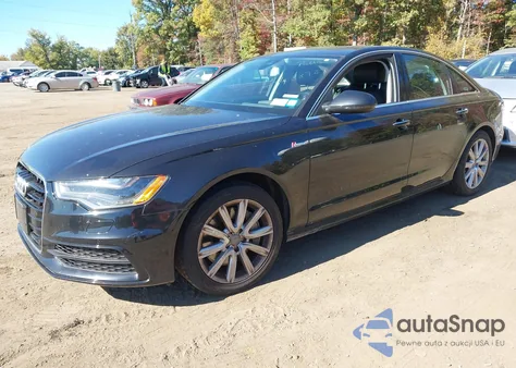 2015 Audi A6 3.0T Premium Plus from USA, damaged, VIN WAUHGAFC6FN011924